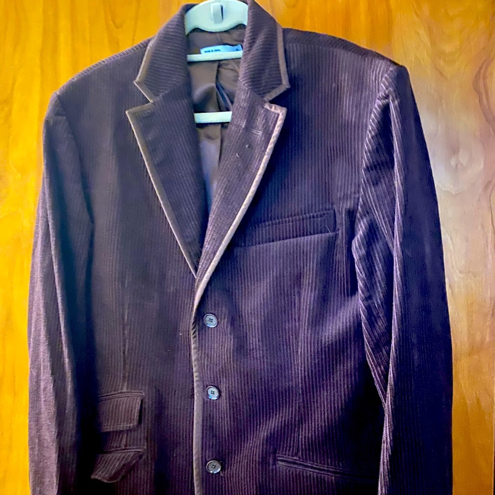 Men’s corduroy fully lined blazer